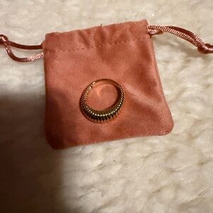 Mejuri Dome Texture Gold Ring